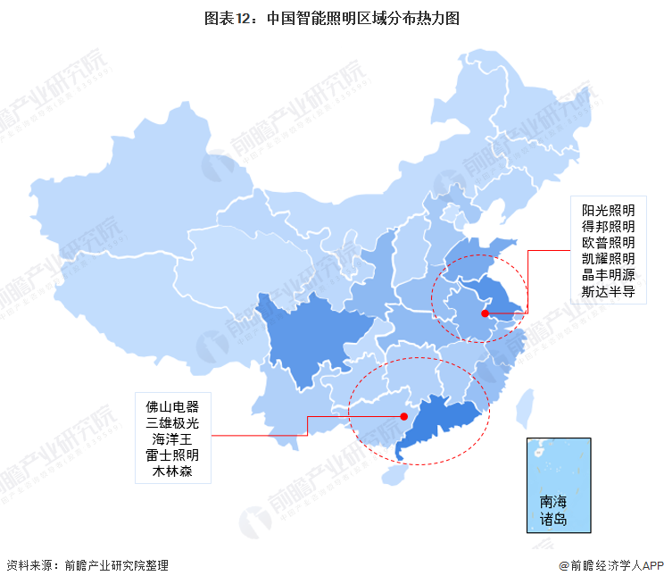 米博体育官网预见2022：《2022年中国智能照明行业全景图谱》(附市场规模、竞(图8)